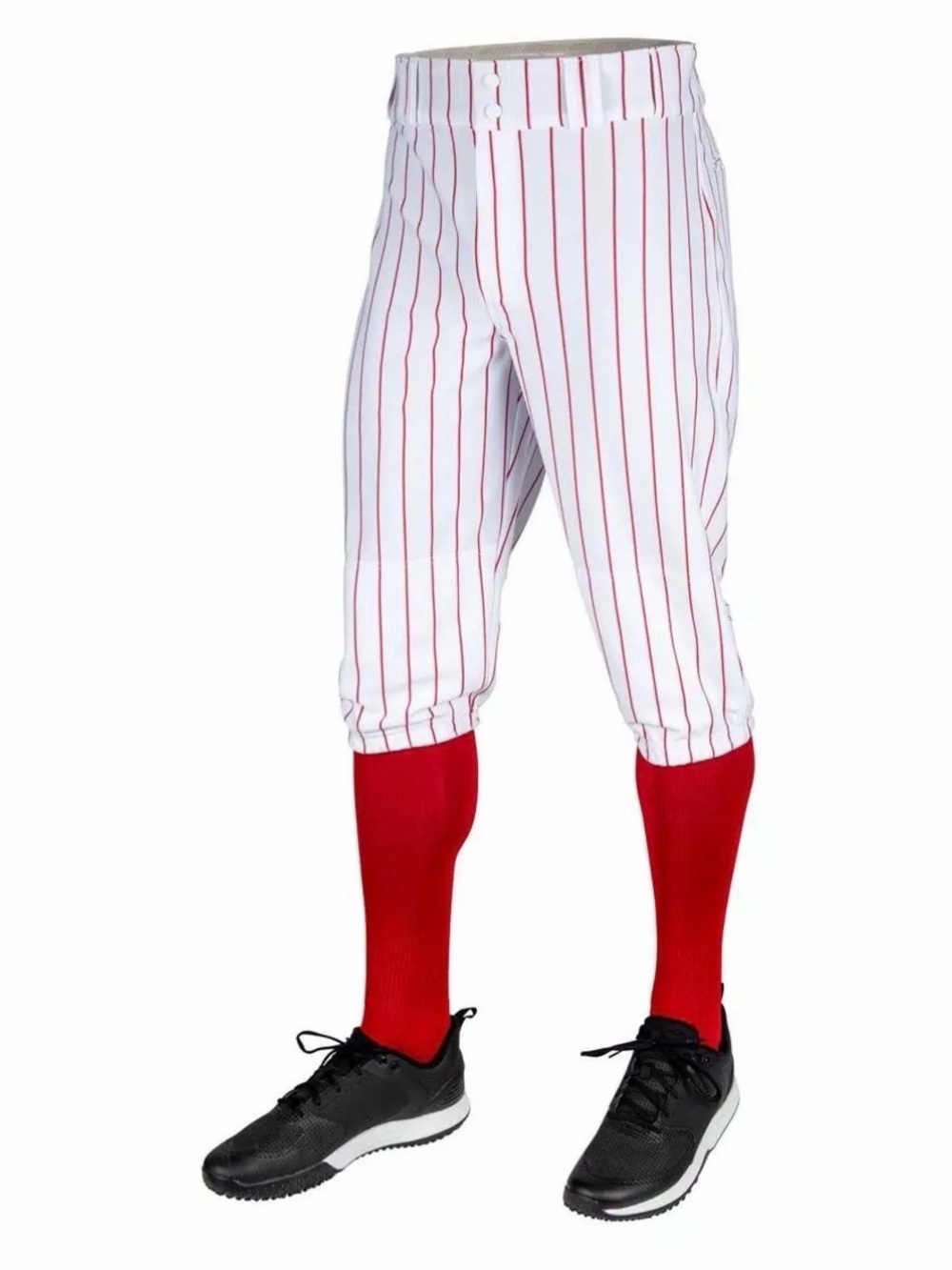 Lot of 2- Youth Boys' Champro Triple Crown Knickers Pinstripes Baseball Pants
